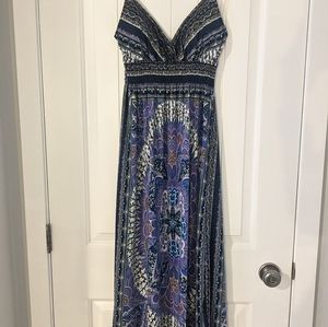 Bohemian style maxi dress